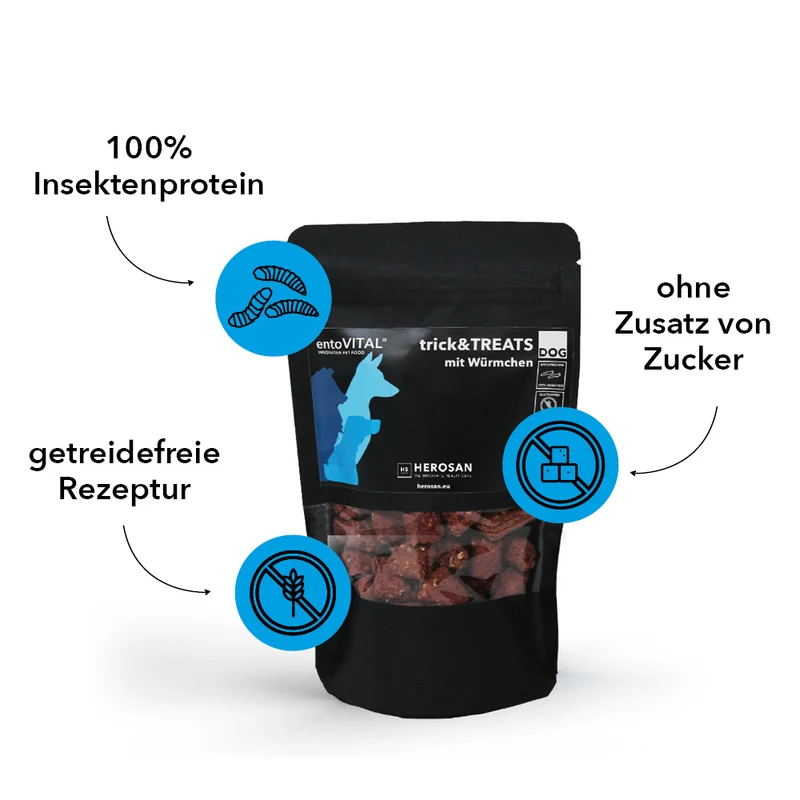 entoVITAL DOG trick & treats
