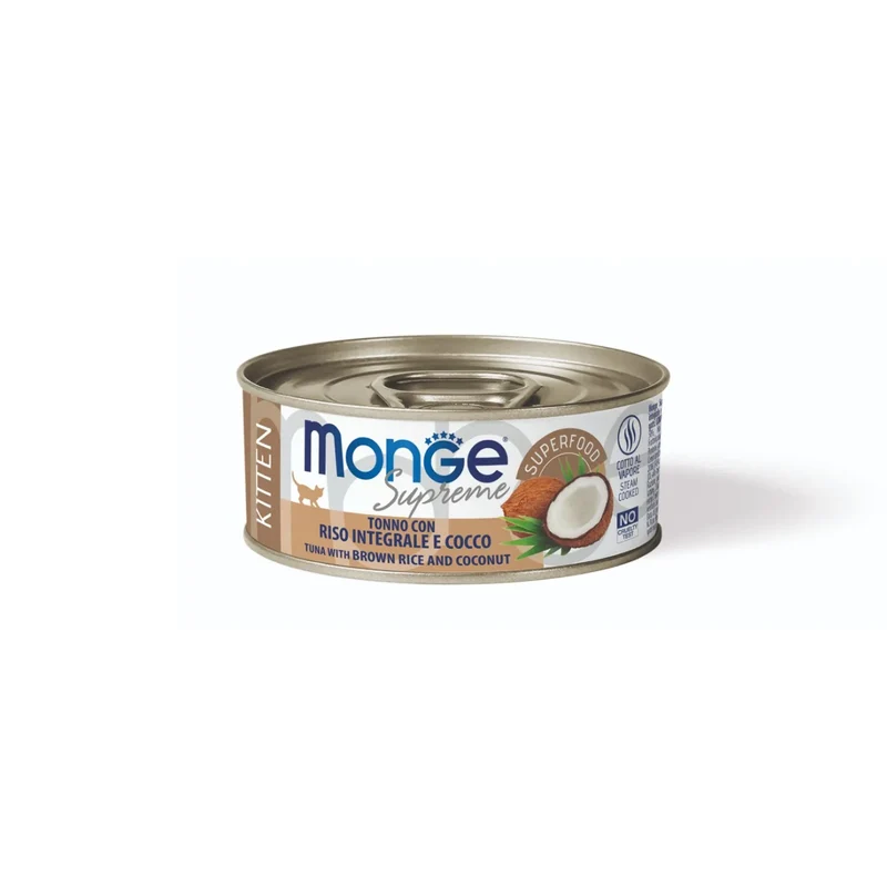Monge Supreme Kitten Bocconcini Di Tonno Per Gattini 80g