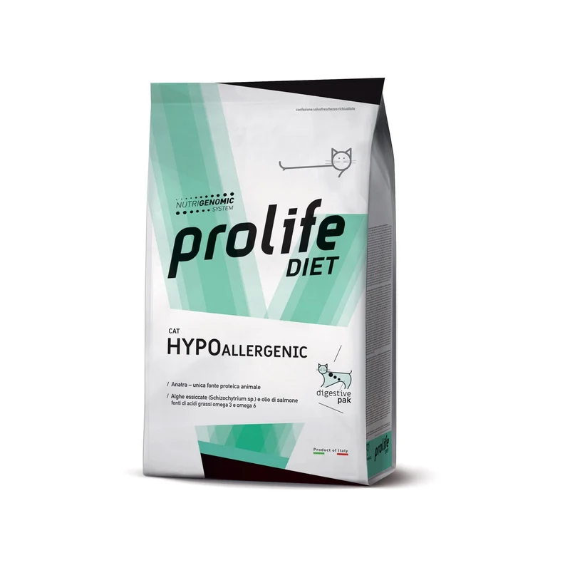 Prolife Cat Hypoallergenic Crocchette Per La Riduzione Di Intolleranze Nei Gatti