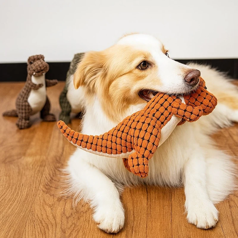 KauDino Giocattolo da Masticare per Cani Indistruttibile