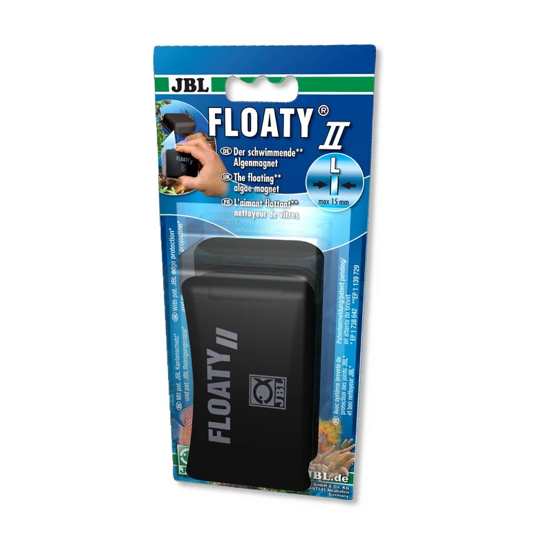 JBL FLOATY II Magnete Puliscivetri Galleggiante Per Acquari