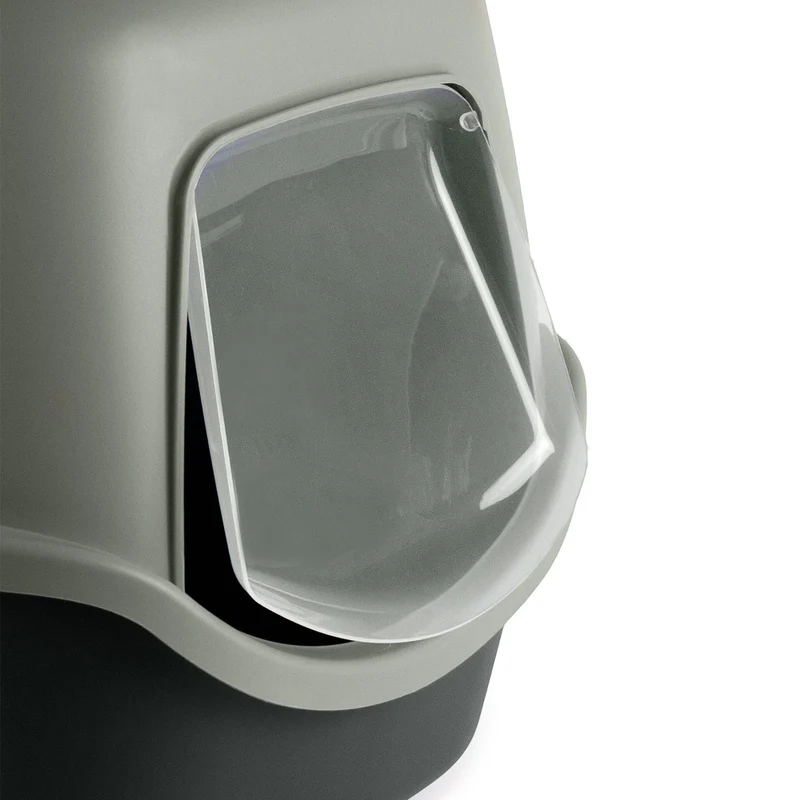 Stefanplast Cathy Lettiera Gatto Foggy Green/Grigio Ardesia - Linea Green