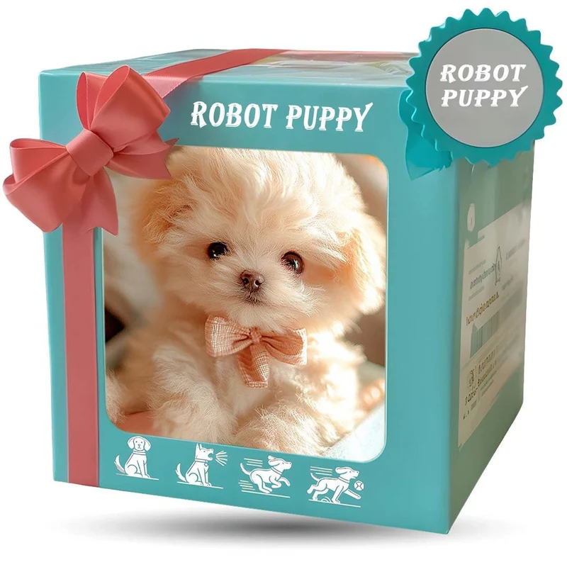 Cane di Peluche Interattivo Scodinzolante - Peluche Cane Realistico