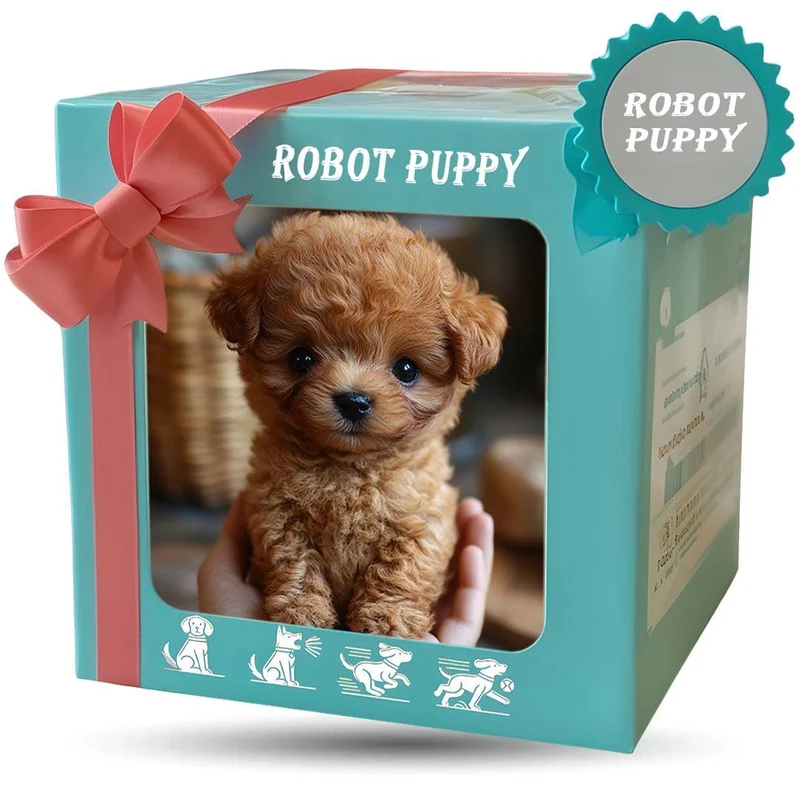 Cane di Peluche Interattivo Scodinzolante - Peluche Cane Realistico