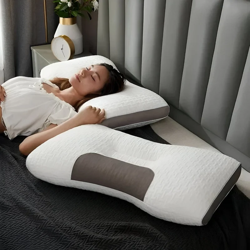 Cuscino Ergonomico Cervicale con Supporto per Collo - Comfort Ottimale