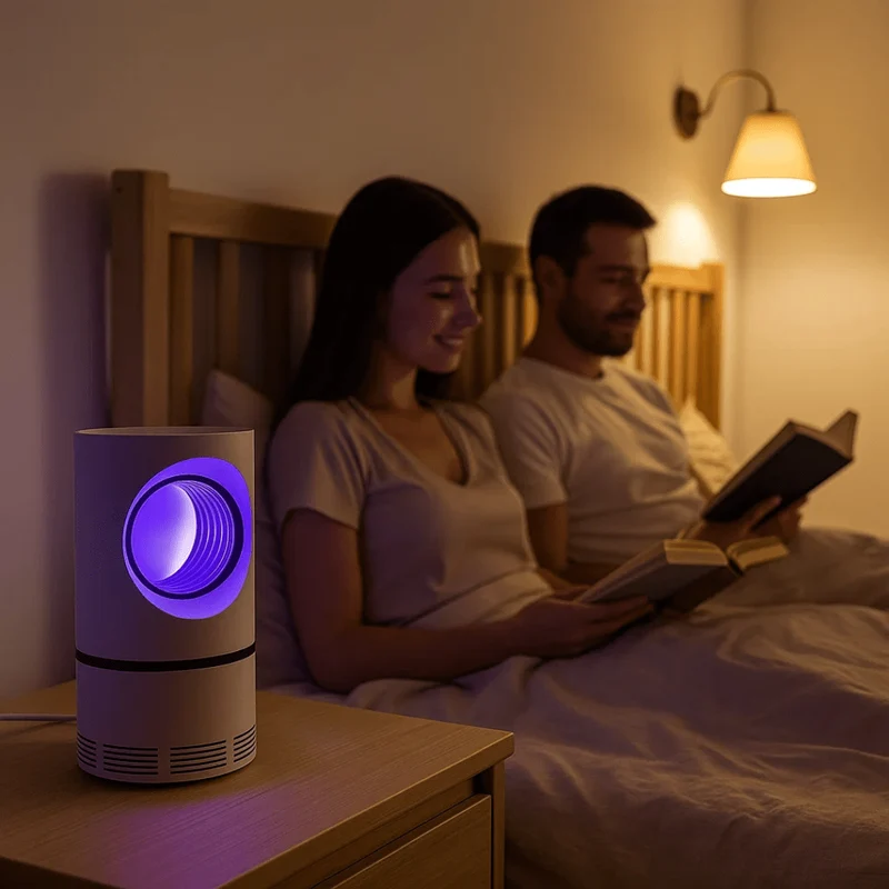 Trappola Elettrica UV per Zanzare e Mosche - Sicura e Efficace
