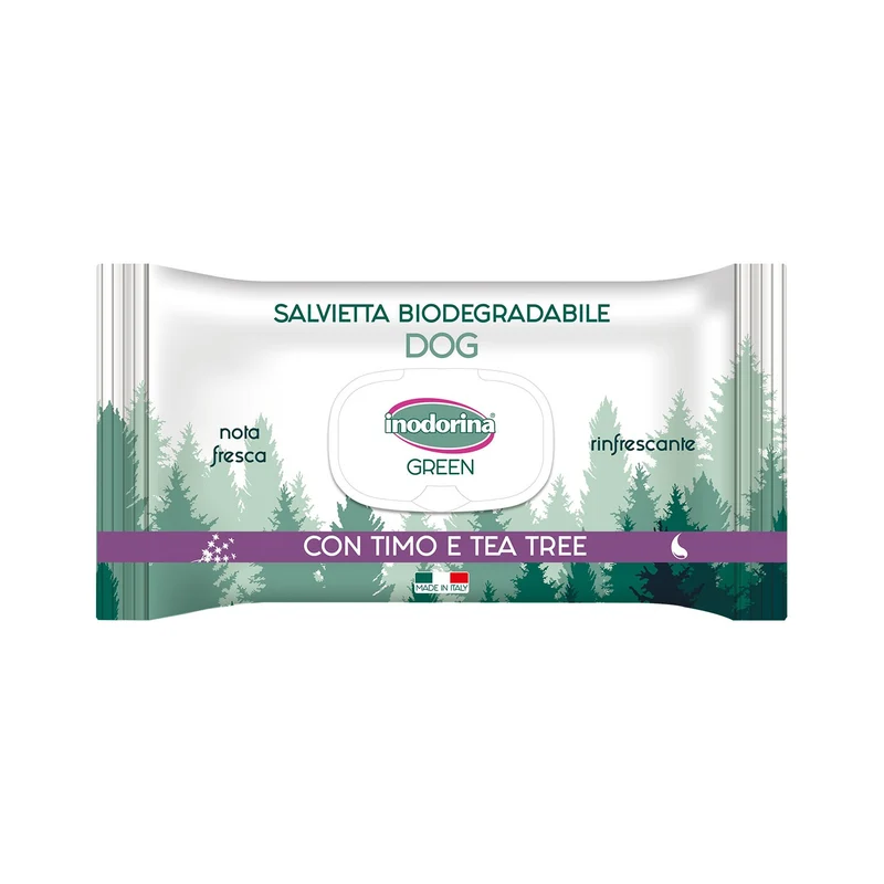 Inodorina Salviette Green 30 pz per Cani