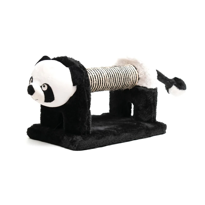 AqpetFriends Panda Tiragraffi 56 cm – Graffiatoio per Gatti con Sisal e Gioco Integrato