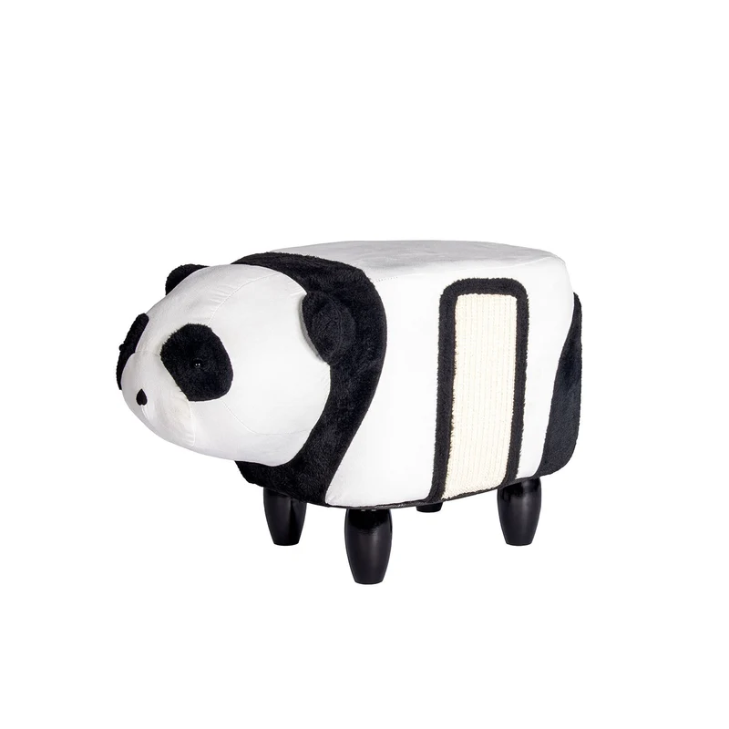AqpetFriends Tiragraffi Pouf In Legno Panda