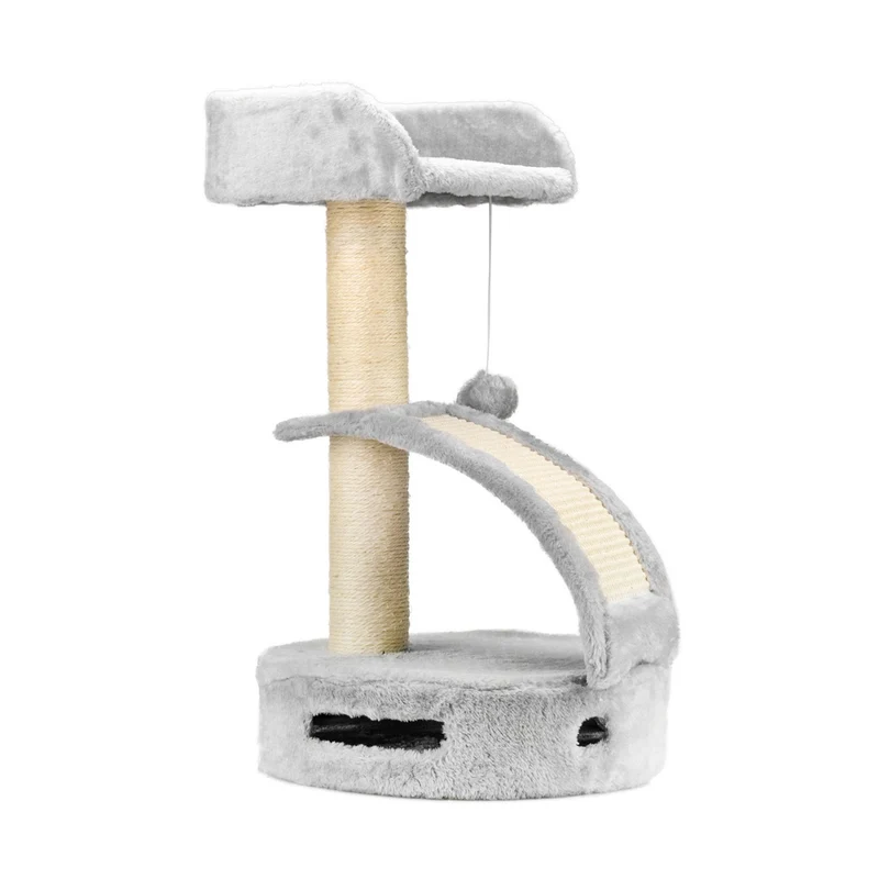 AqpetFriends Panama Tiragraffi In Sisal 58 Cm Grigio