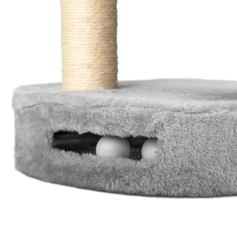 AqpetFriends Panama Tiragraffi In Sisal 58 Cm Grigio