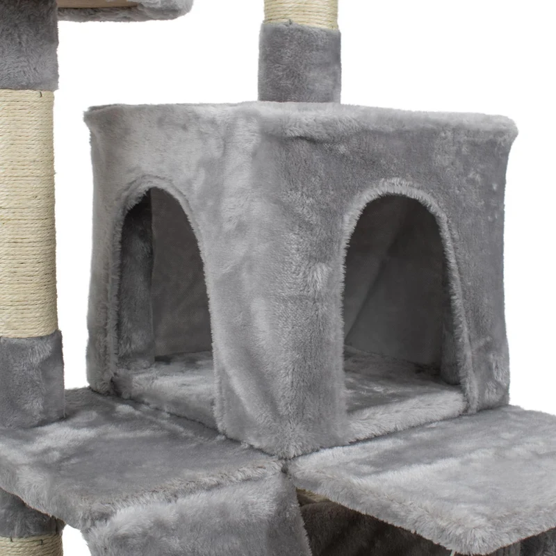 AqpetFriends Berlin Tiragraffi In Sisal 135 Cm Grigio