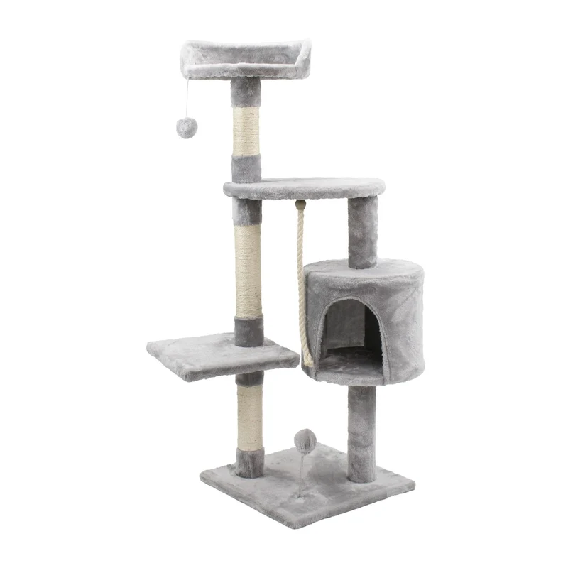 AqpetFriends Amsterdam Tiragraffi In Sisal 112 Cm Grigio
