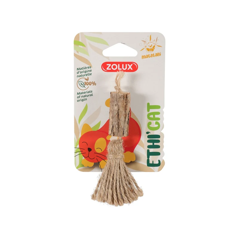 Zolux Ethi'Cat Matatabi Pompon Gioco Per Gatti In Materiali Di Origine Naturale