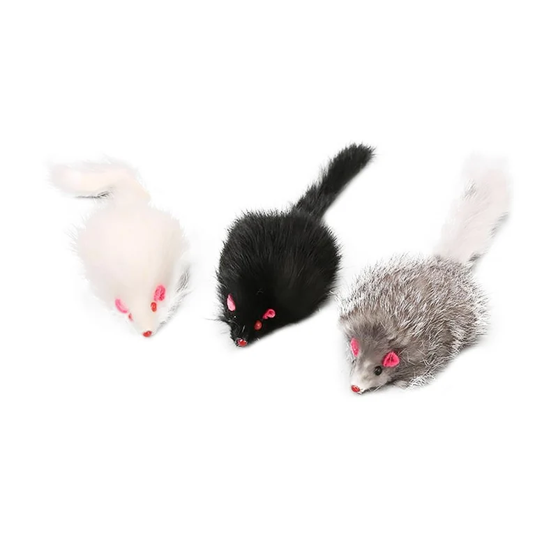 AqpetFriends Cat Toy Topolino Realistico Con Sonaglio