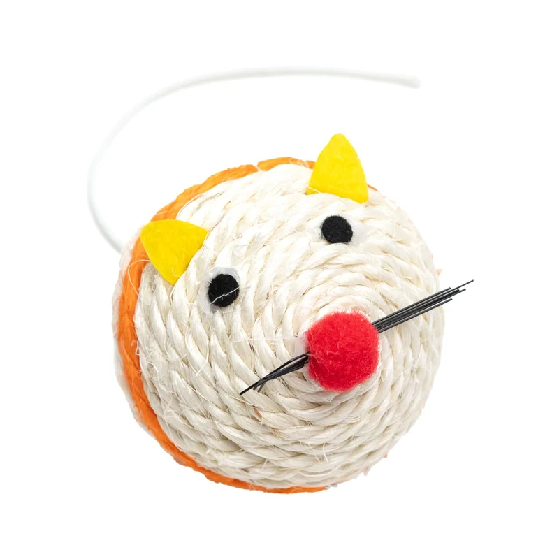 AqpetFriends Cat Toy Topolino In Sisal Con Sonaglio