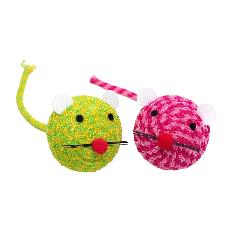 AqpetFriends Cat Toy Topolino Colorato Rivestito A Maglia