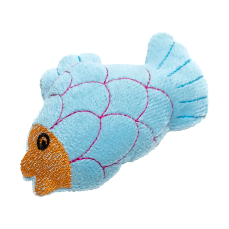 AqpetFriends Cat Toy Pesciolino Di Stoffa Con Erba Gatta