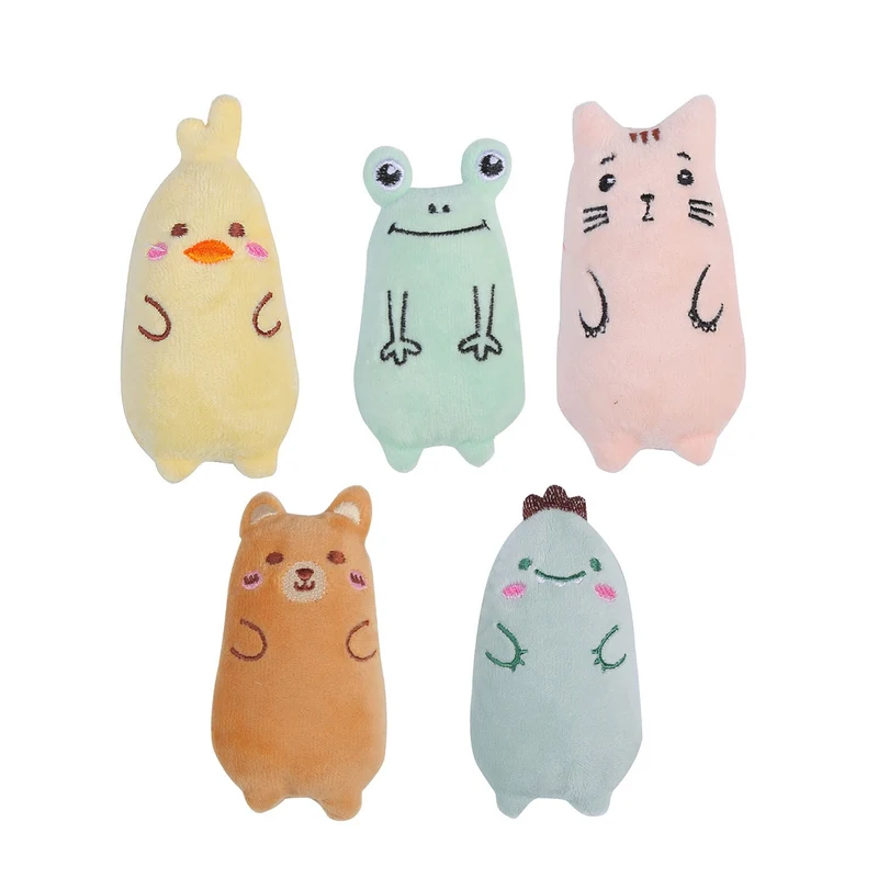 AqpetFriends Cat Toy Peluche Di Stoffa Con Erba Gatta