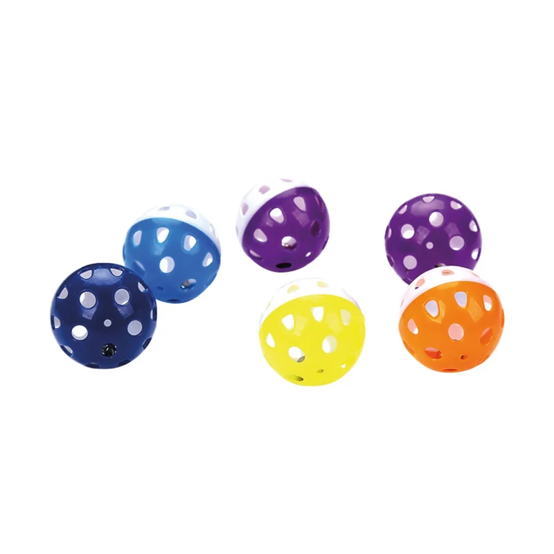 AqpetFriends Cat Toy Pallina In Plastica Con Sonaglio