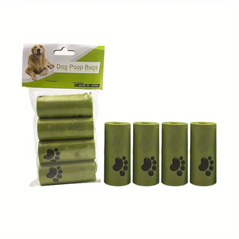 Dog Poop Bags Environmentally Friendly Poop Bags Leak-Proof Dog Waste Bags For Pet Outdoor Supplies biodegradable environmentall