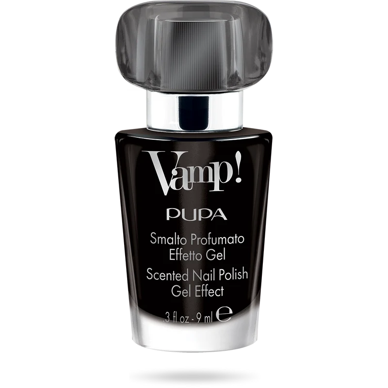 Pupa Vamp! Smalto Profumato Effetto Gel 305 Rock Black