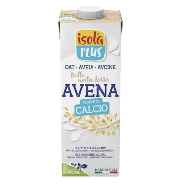 Isola Bio Avena Con Calcio 1000ml