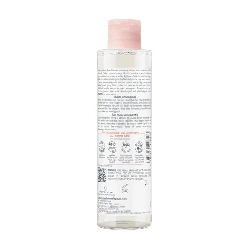 Eau Thermale Avène Les Essentiels Acqua Micellare Detergente Struccante 200ml