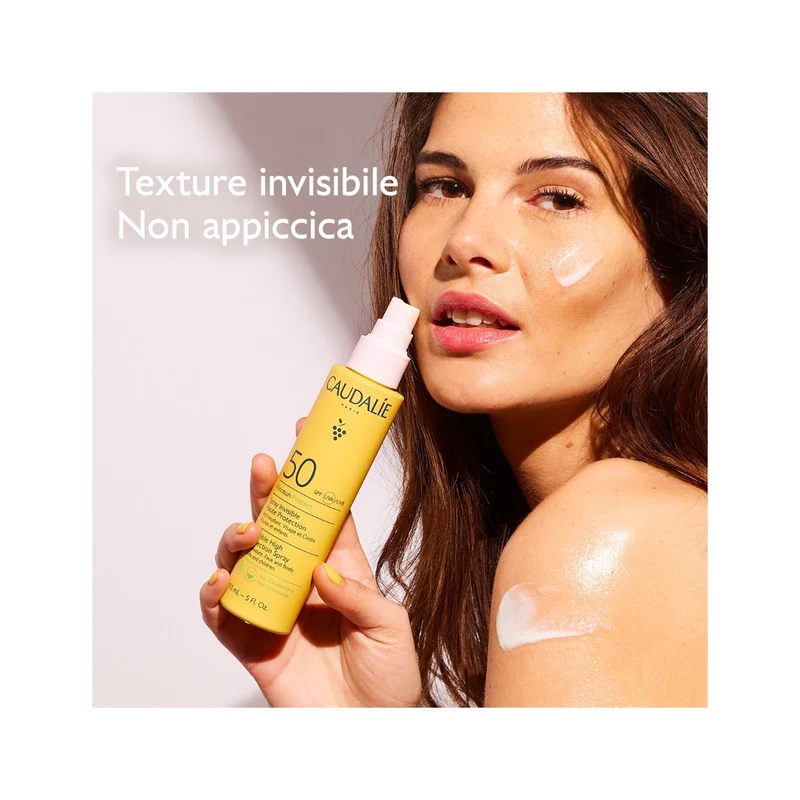 Caudalie Vinosun Protect Spray Invisibile ad Alta Protezione SPF50 150ml