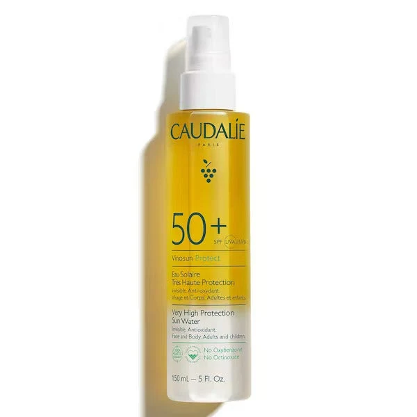 Caudalie Vinosun Protect Acqua Solare Ad Altissima Protezione 150ml SPF50+