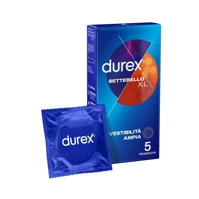 Durex Settebello XL 5 Preservativi