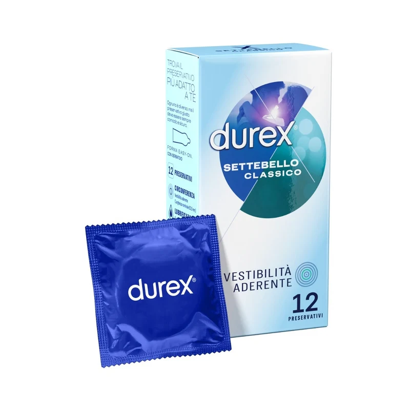 Durex Settebello Classico 12 Preservativi - Sicurezza e Comfort
