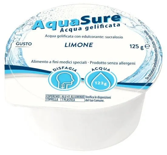 Aquasure Acqua Gelificata Edulcorata The Al Limone 24 Pezzi