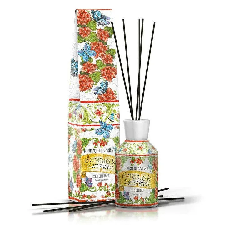 Le Maioliche Diffusore Geranio E Zenzero 250ml