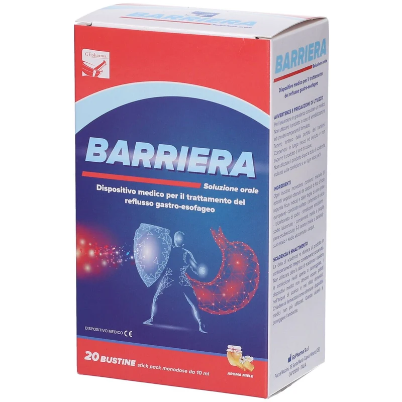 Soluzione Orale Barriera Aroma Miele 20 Bustine