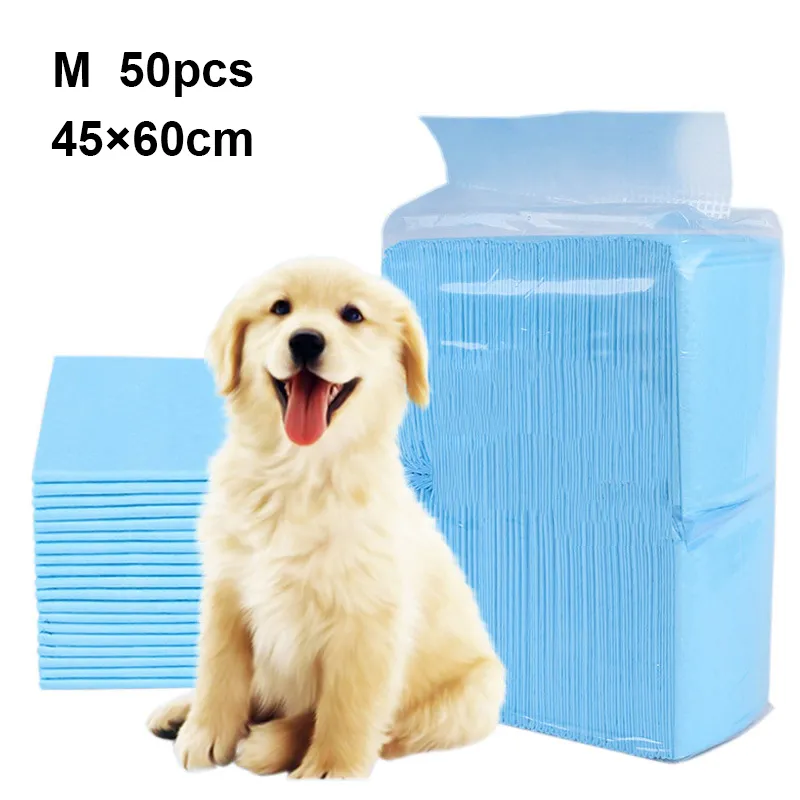 Super Absorbent Pet Diaper Dog Training Pee Pads Disposable Thickened Nappy Pads For Cats Dog Diapers Cage Mat Pet Supplies