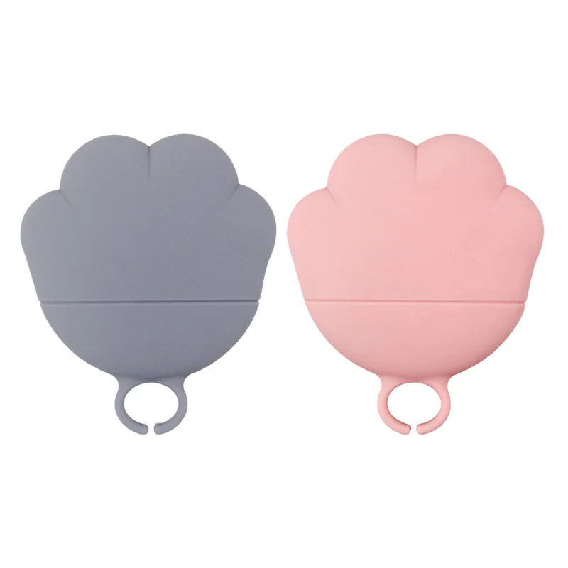 Reusable silicone dog and cat can lid Portable food sealer spoon Pet food lid Fresh can lid Can lid Pet accessories