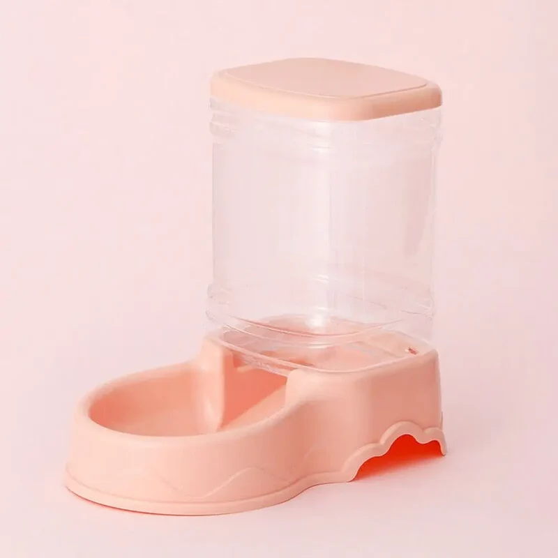 3.8L Automatic Pet Feeder Large Capacity Cat Dog Food Dispenser For Pet Water Drinking,Feeding,Corner Food Dispenser Water Bowl