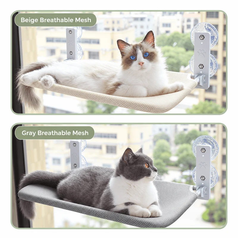 Foldable Cat Window Hammock with Suction Cups