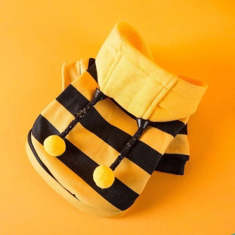 Bumblebee Cat Hoodie – Cute Bee Costume for Cats & Dogs
