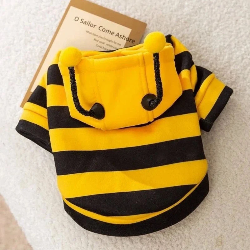 Bumblebee Cat Hoodie – Cute Bee Costume for Cats & Dogs