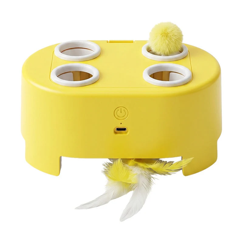 Electric Whack-a-Mouse Cat Toy
