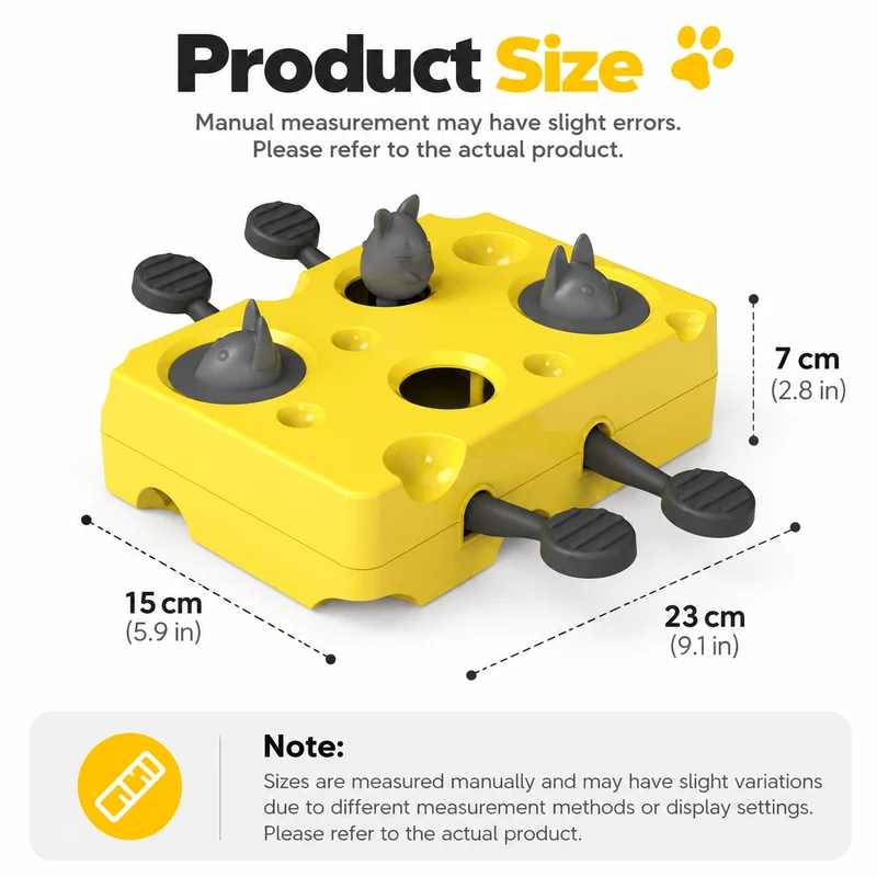 Interactive Cat Puzzle Feeder Toy