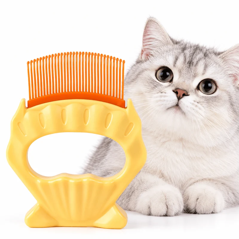 Cat Deshedding Comb – Loose Fur & Undercoat Remover
