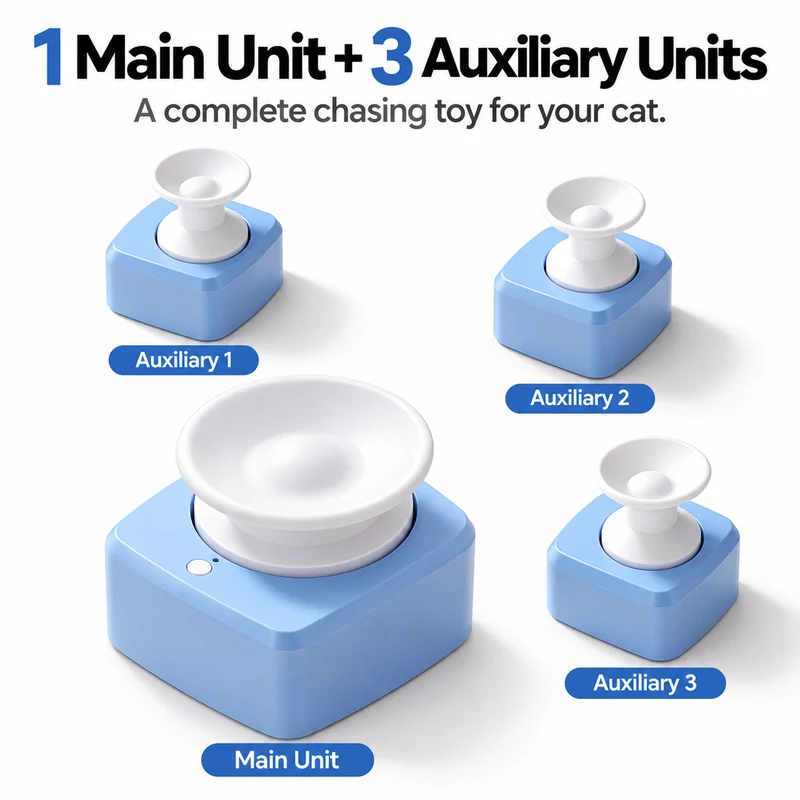 Interactive Automatic String Chaser Cat Toy