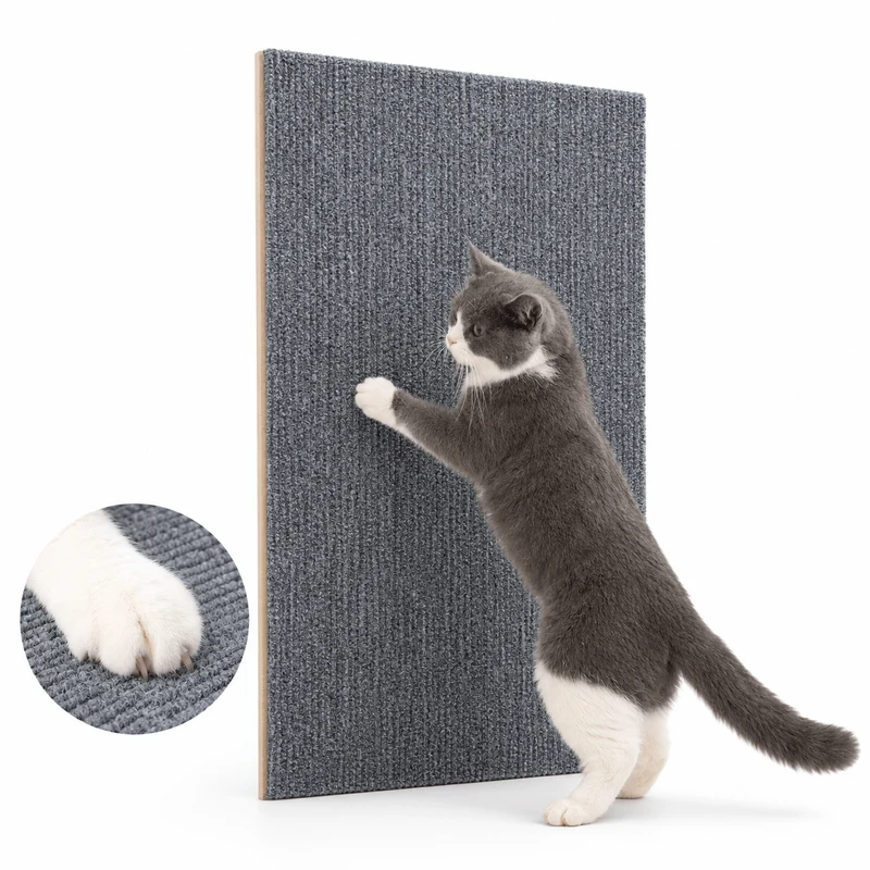 Self-Adhesive Cat Scratching Mat – Sofa & Wall Protector