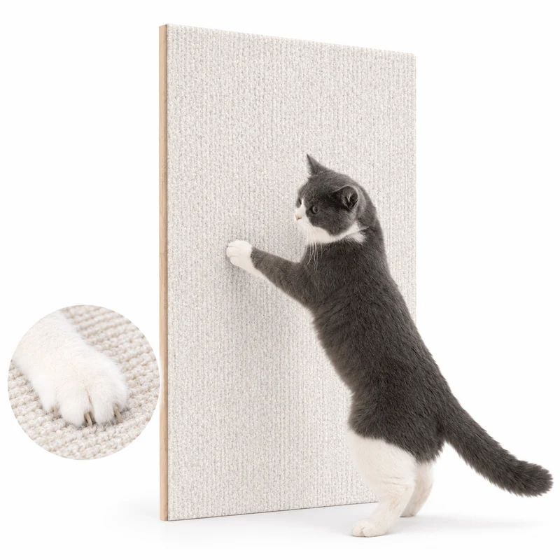 Self-Adhesive Cat Scratching Mat – Sofa & Wall Protector