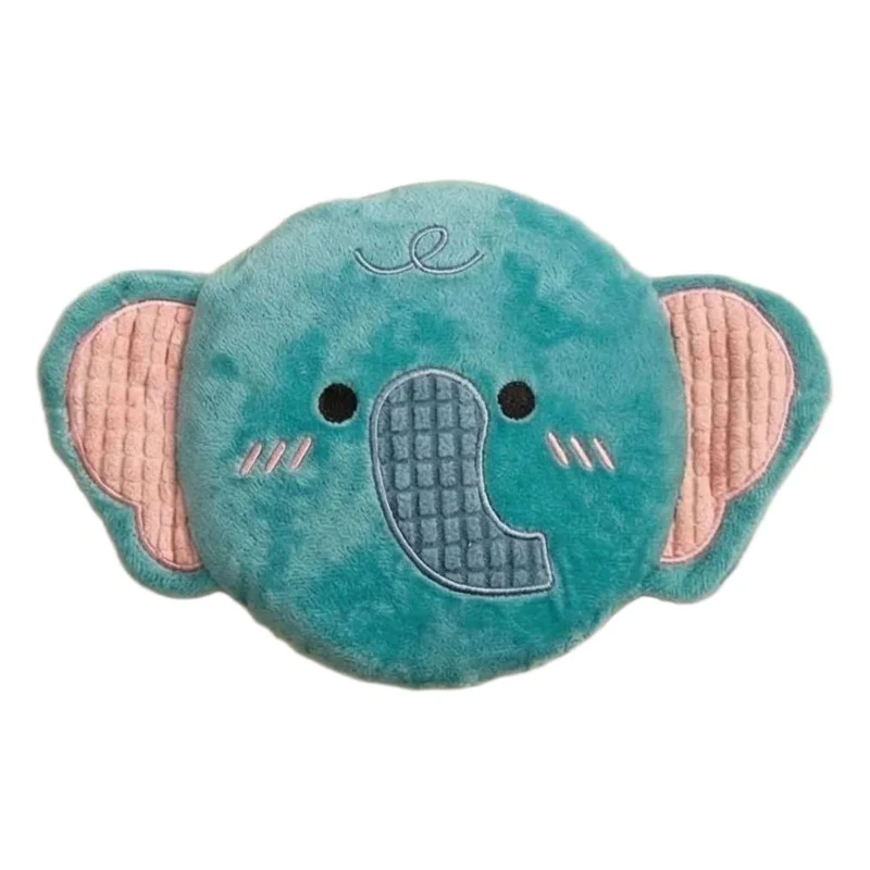 Squeaky Plush Dog Frisbee