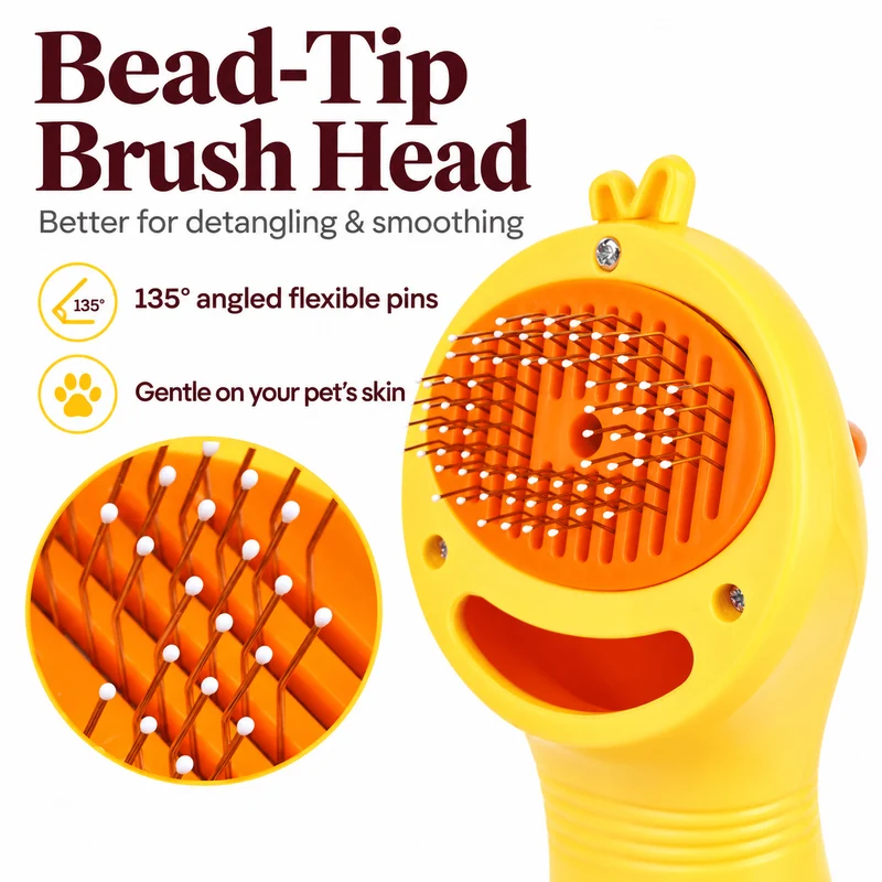 2-in-1 Pet Hair Dryer & Grooming Brush