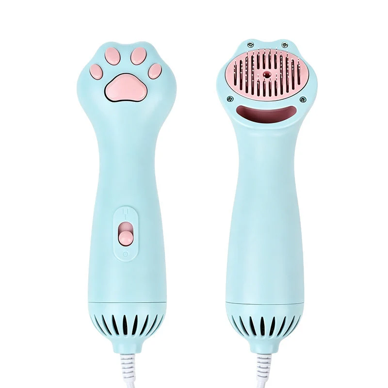 2-in-1 Pet Hair Dryer & Grooming Brush